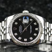 Thumbnail von Rolex Datejust 36 Jubilee - Black Diamond - like New - Fullset - 06/2014