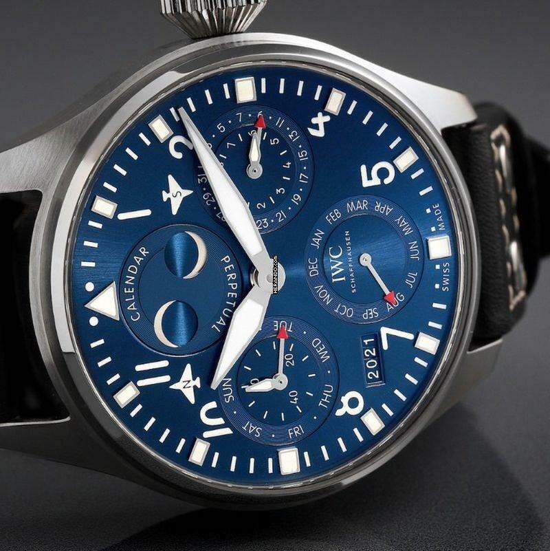 IWC Große Fliegeruhr Big Pilot Perpetual Calendar NEW FULL SET