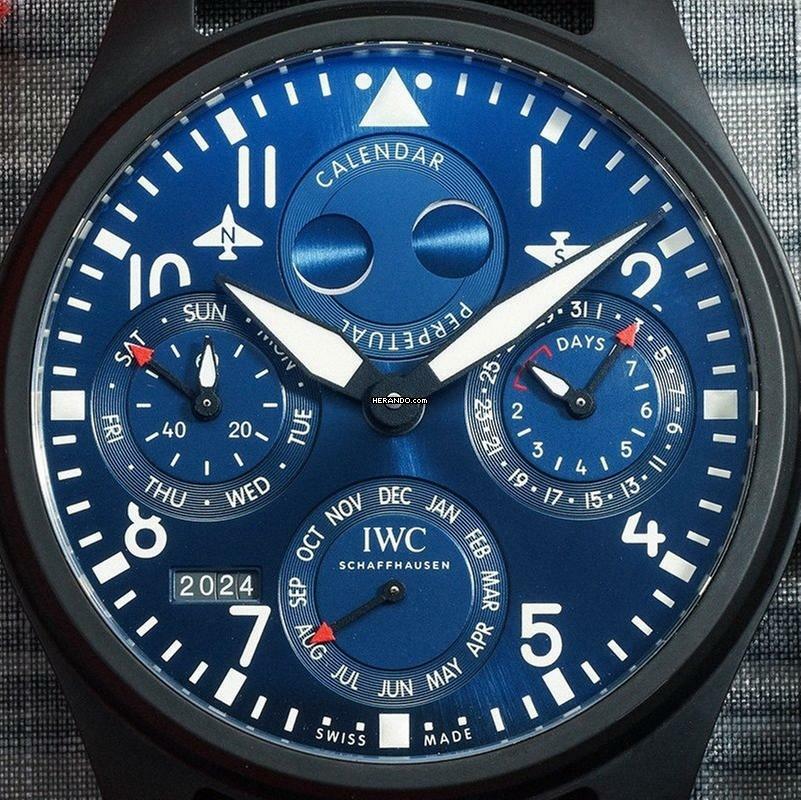 IWC Große Fliegeruhr Big Pilot Rodeo Drive Perpetual Calendar NEW FULL SET