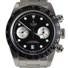 Thumbnail von Tudor Black Bay Chrono Chronograph 79360N black dial Full Set like NEW