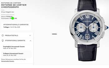 Thumbnail von Cartier Rotonde de Cartier Chronograph W1556239 3769 B+P ungetragen mit Garantie Full Set +Cartier Garantie