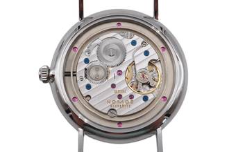 Thumbnail von NOMOS Ludwig 38 Handaufzug Datum Edelstahl Herrenuhr Glasboden Ref. 231 Klassiker