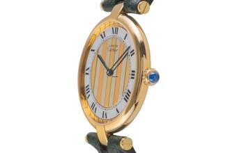 Thumbnail von Cartier Trinity Vendome LC GM Vermeil 925 Silber Trinity Dial Medium Size Ref. 590003