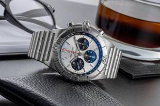 Thumbnail von Breitling Chronomat 42 B01 Chronograph Stahl Automatik AB0134101G1A1