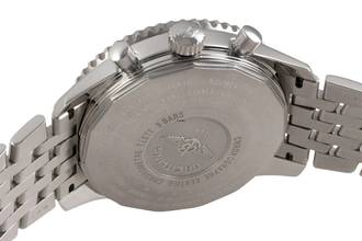 Thumbnail von Breitling Navitimer World Chronograph Stahl Automatik Ref. A24322 B&P 2006