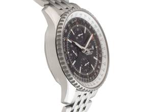 Thumbnail von Breitling Navitimer World Chronograph Stahl Automatik Ref. A24322 B&P 2006