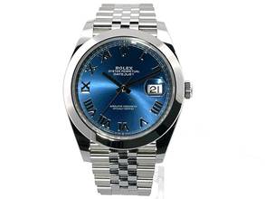 Thumbnail von Rolex Datejust 41 Ref. 126300 Edelstahl Blau Röm Jubile-Band