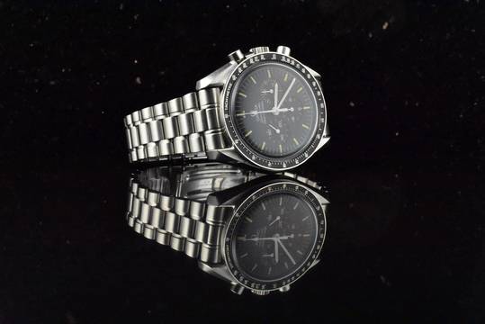  Omega Speedmaster Professional Moonwatch Apollo XI 25th Anniversary Limited Edition unpoliert Box & Papiere 