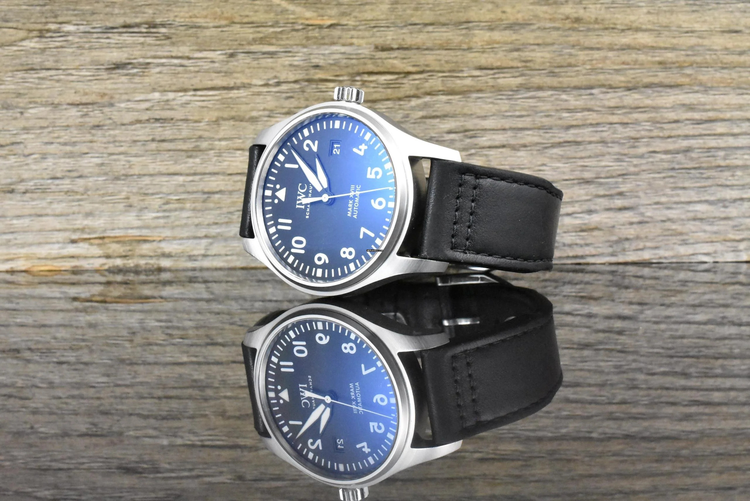 IWC Fliegeruhr Mark XVIII IW327001 Automatic - Card 2018