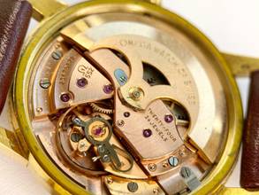 Thumbnail von Omega Seamaster Vintage Automatic Automatik ref 165001 Solid Gold Vollgold 165001