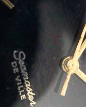 Thumbnail von Omega Seamaster DeVille Serviced Seamaster De Ville Vintage Automatic Automatik Black Gilt Dial