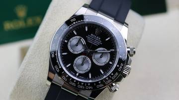 Thumbnail von Rolex Daytona Oysterflex Black - Baby LeMans - like New LC100 - Fullset - 11/2025