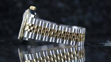 Thumbnail von Rolex Datejust 36 Steel Gold - Green Floral - like New - Fullset - 08/2015