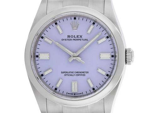  Rolex Oyster Perpetual 36 Lavendel Ref.126000 2025 Full Set Ungetragen Oyster Perpetual Lavendel 