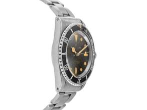 Thumbnail von Rolex Submariner (No Date) Ref.5513 1966 Full Set Original Unpoliert Submariner No Date Bart Simpson flat 4 Tropical Dial