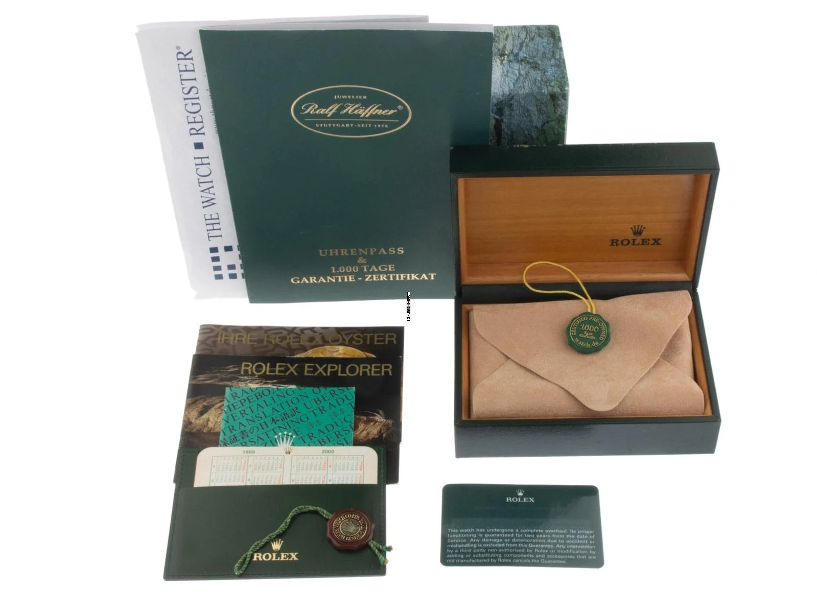 Rolex Explorer II Ref.16570 2000 Box&Beschreibung sehr gut Vintage Explorer II