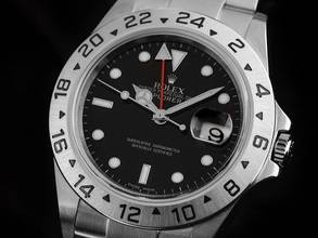 Thumbnail von Rolex Explorer II Ref.16570 2000 Box&Beschreibung sehr gut Vintage Explorer II