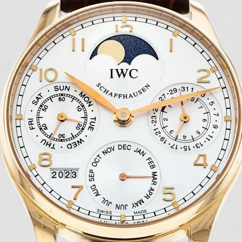 IWC Portugieser Ewiger Kalender Perpetual Calendar 44 NEW FULL SET