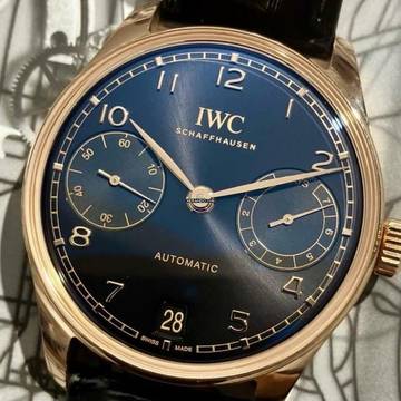  IWC Portugieser Automatik 42 Black NEW FULL SET 