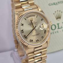 Thumbnail von Rolex Day-Date 36 36mm Presidente Full Gold Automático Completo