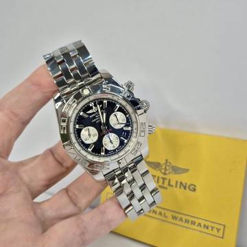  Breitling Chronomat 44 B01 Full Steel 44mm Automático Completo 
