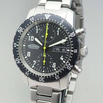 Guinand (Sinn) Duograph Chronograph Limited Edition Sonderausführung B&P Full Set