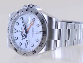 Thumbnail von Rolex Explorer II 226570 white Dial Orange Hand Top Klassiker unworn B+P