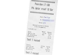 Thumbnail von Cartier Santos 100 Chronograph Stahl / Gold Automatik Ref. W20091X7 B&P