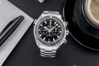 Thumbnail von Omega Seamaster Planet Ocean Chronograph 600M Co-Axial Ref. 232.30.46.51.01.001 B&P