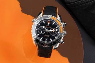 Thumbnail von Omega Seamaster Planet Ocean Chronograph 600M Chronograph 215.32.46.51.01.001 B&P 2020