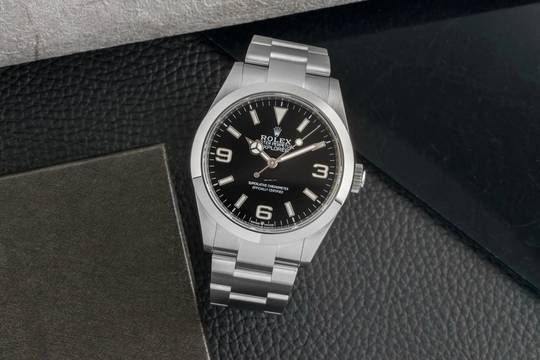  Rolex Explorer 40 Oyster Edelstahl Automatik Herrenuhr Ref. 224270 Papiere 2024 