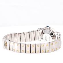 Thumbnail von Cartier Santos Octagon 30 Steel Gold – 2966 – good condition – approx. 1990