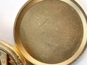 Thumbnail von Omega Classic Serviced Vintage Rose Gold Plated Black Honeycomb Dial 2706 2706