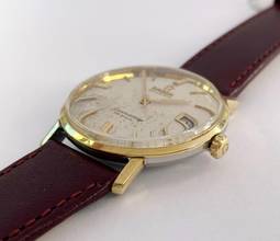 Thumbnail von Omega Seamaster DeVille Serviced Seamaster De Ville Vintage Automatic Automatik Linen Dial Date