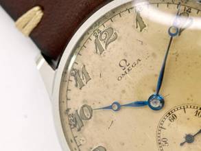 Thumbnail von Omega Classic Rare Oversize Jumbo Vintage Breguet-Numbered Dial Art Deco 37mm 9707254