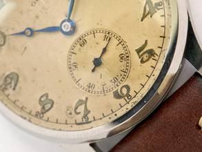 Thumbnail von Omega Classic Rare Oversize Jumbo Vintage Breguet-Numbered Dial Art Deco 37mm 9707254