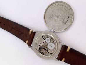 Thumbnail von Omega Classic Rare Oversize Jumbo Vintage Breguet-Numbered Dial Art Deco 37mm 9707254