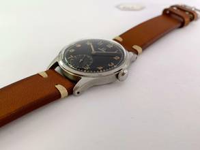 Thumbnail von Omega Classic Serviced Vintage 30T2 Rare Black Gilt Dial 2383 2383