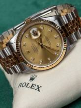 Thumbnail von Rolex Datejust 36 Top Condition small diamonds - no stretch