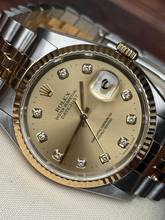Thumbnail von Rolex Datejust 36 Big Diamond dial Top Condition