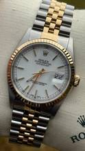Thumbnail von Rolex Datejust 36 Top Condition no stretch white dial