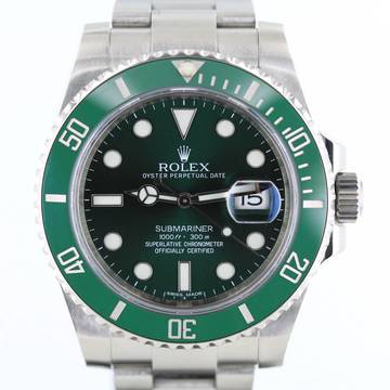  Rolex Submariner Date Hulk//Full Set//Ref. 116610LV//LC100//2012//#757 