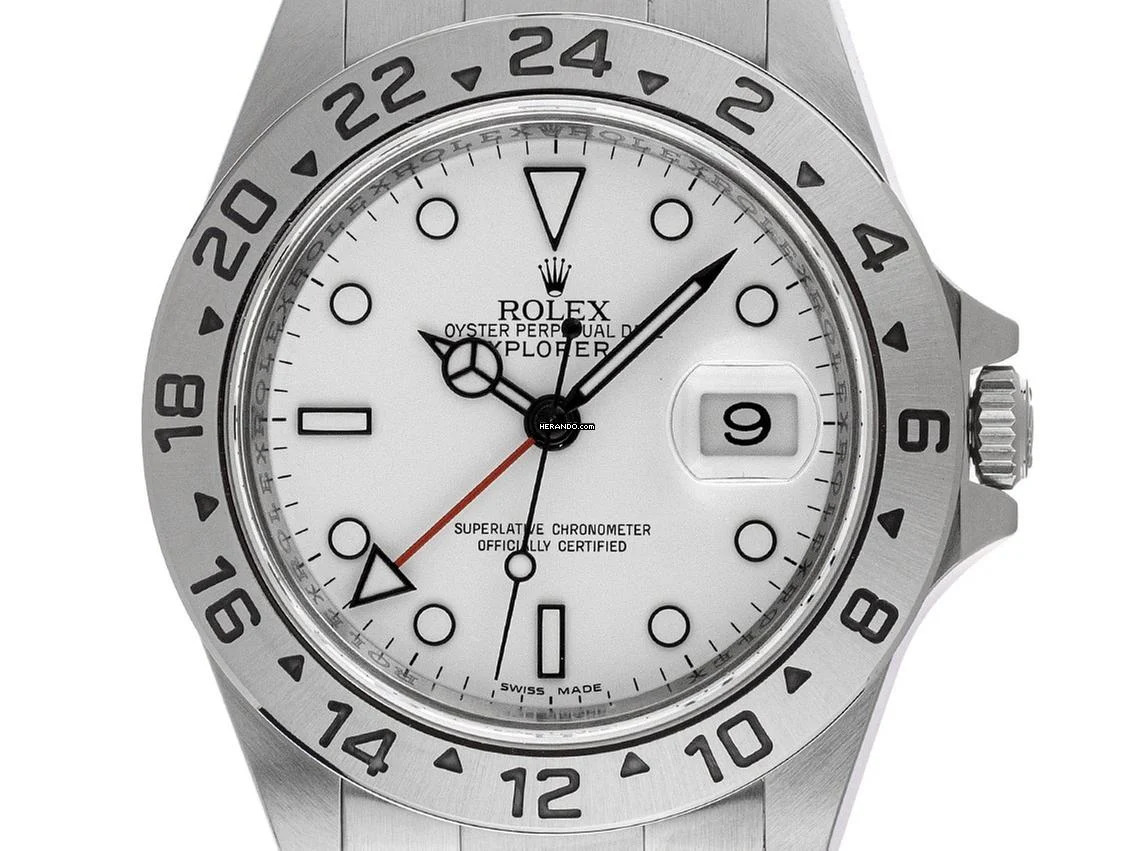 Rolex Explorer II Ref.16570 2000 Full Set sehr gut Vintage Explorer II