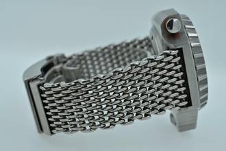 Thumbnail von Omega Seamaster PloProf 1200 M 22790552101001 Mesh Bracelet Titanium