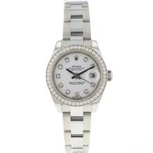 Thumbnail von Rolex Lady-Datejust 26 Diamond Bezel White Diamond Dial