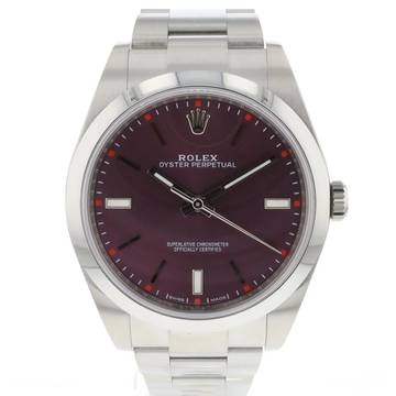  Rolex Oyster Perpetual 39 Red Grape 