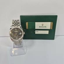 Thumbnail von Rolex Datejust 36 36mm Ouro Branco & Aço Floral Edition Automático Completo