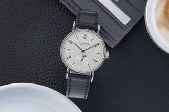 Thumbnail von NOMOS Tangente Allianz Herbstwerbung 2007 Handaufzug Ref.101 Box & Papiere