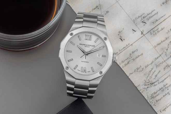  Baume & Mercier Riviera 42MM Edelstahl Automatik Herrenuhr Ref. M0A10622 65901 