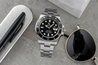 Thumbnail von Rolex Submariner Date 40 Stahl Automatik Herrenuhr Ref. 116610LN B&P 2015